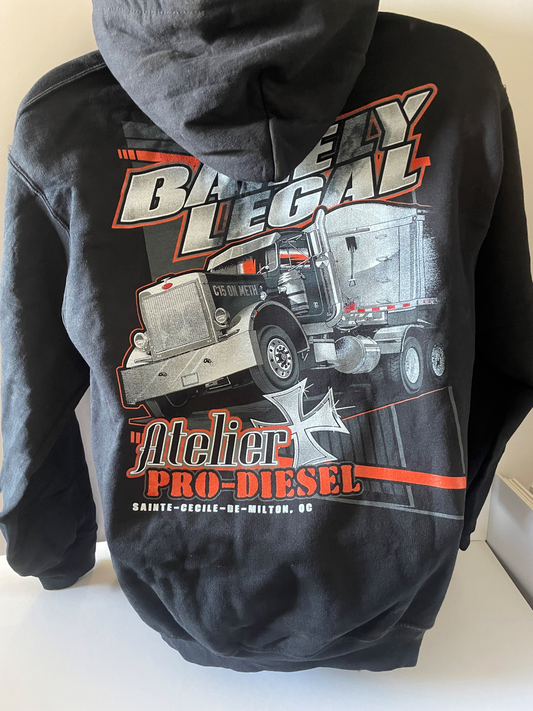 Hoodie - truck edition - Barely Legal #400