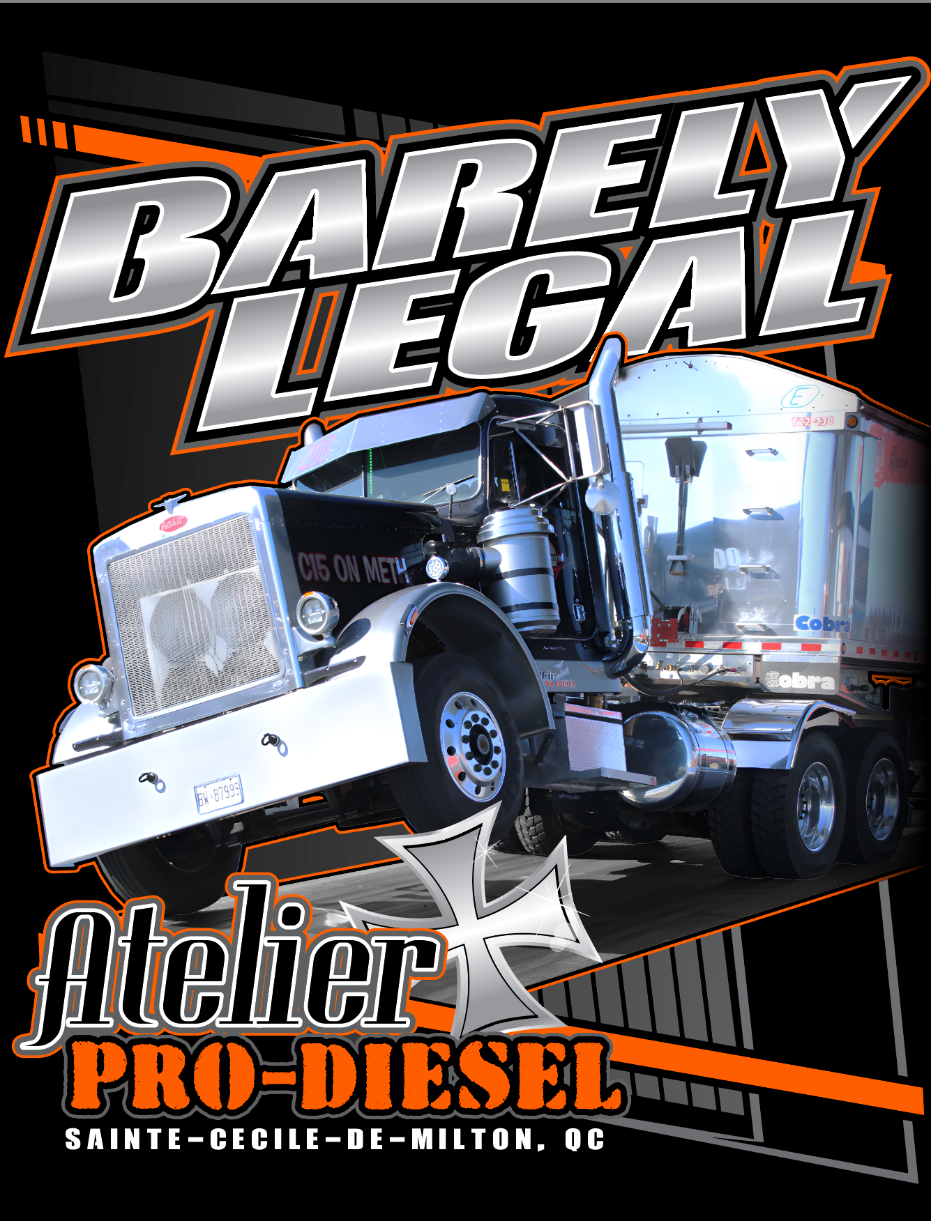 Hoodie - truck edition - Barely Legal #400